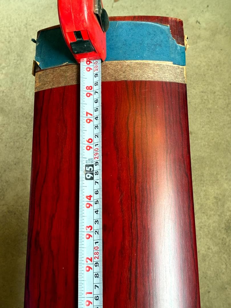 床柱　紫檀　5.5寸（16.5ｃｍ）