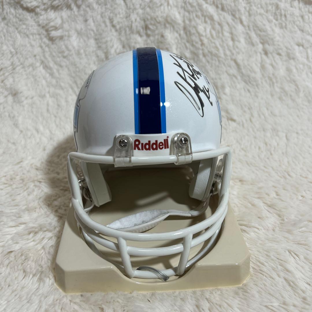 美品】Riddell プロボウル ミニヘルメット サイン入り NFL