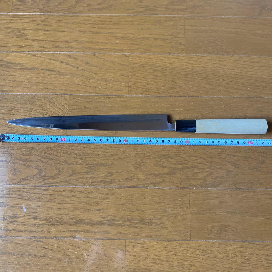 柳包丁 堺 孝行 V金10号 17層ダマスカス 切付柳刃包丁 300mm – 清助刃物 Japan