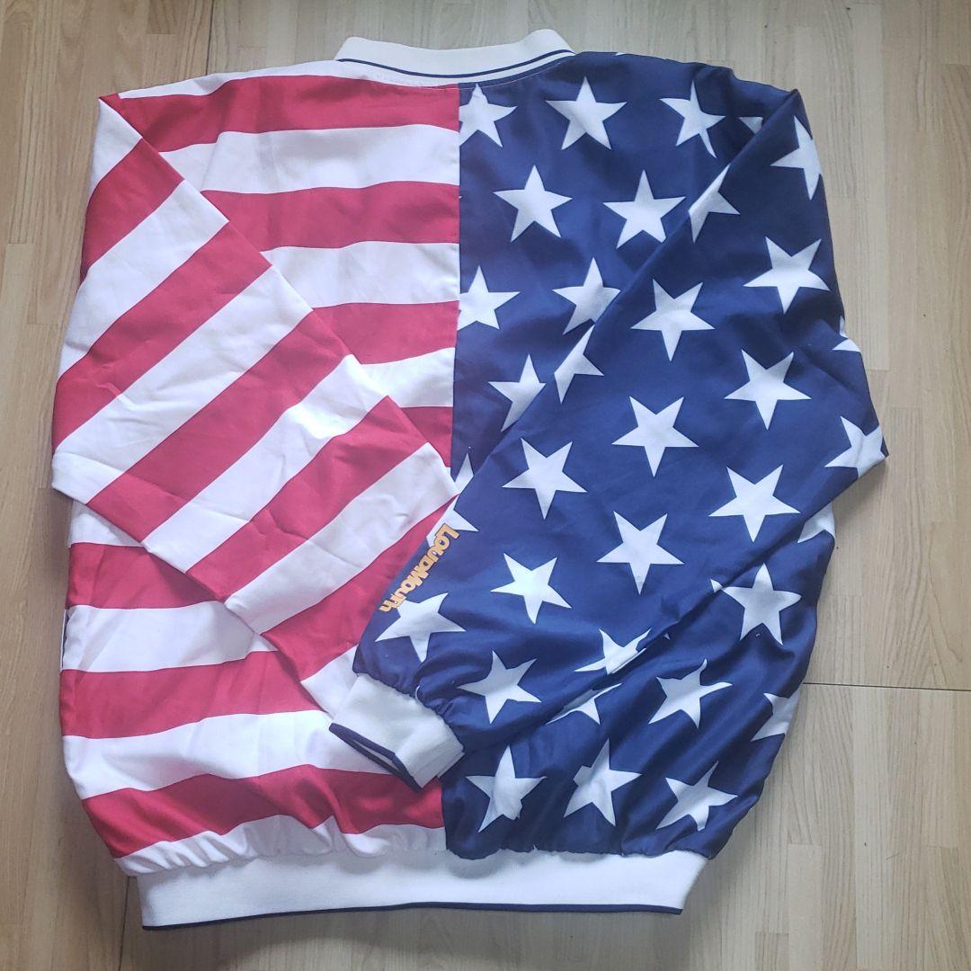 ラウドマウス ウィンドウブレーカー 人気 星条旗柄 - メルカリ