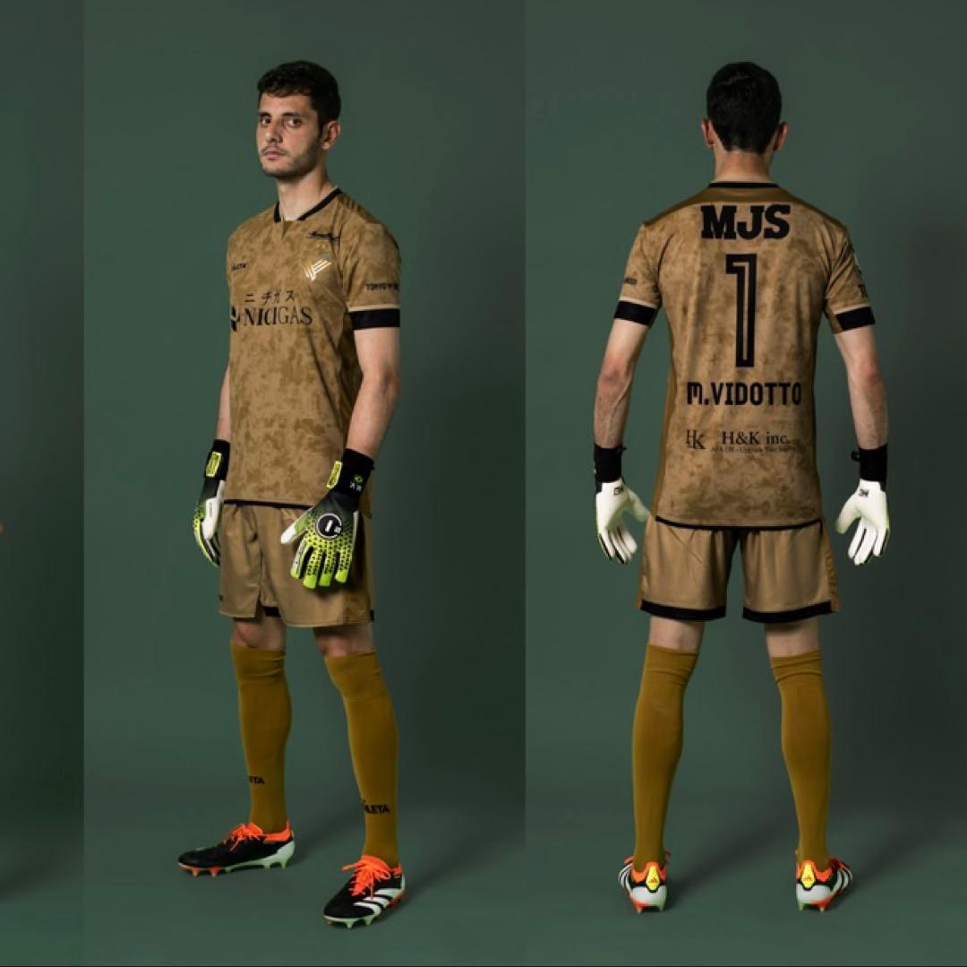 新品未使用タグ付】東京ヴェルディ 3rdGKユニフォーム L ATHLETA