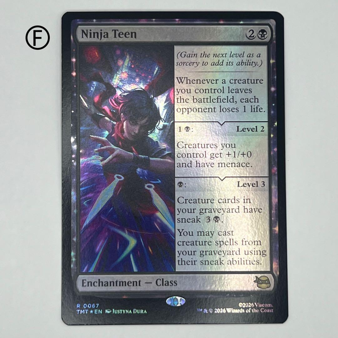 MTG 若き忍び/Ninja Teen 通常 foil 英語1枚 TMT - メルカリ