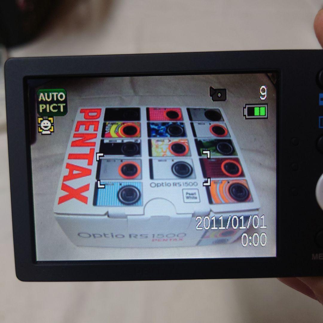 ペンタックス Optio RS1500 パールホワイト - メルカリ