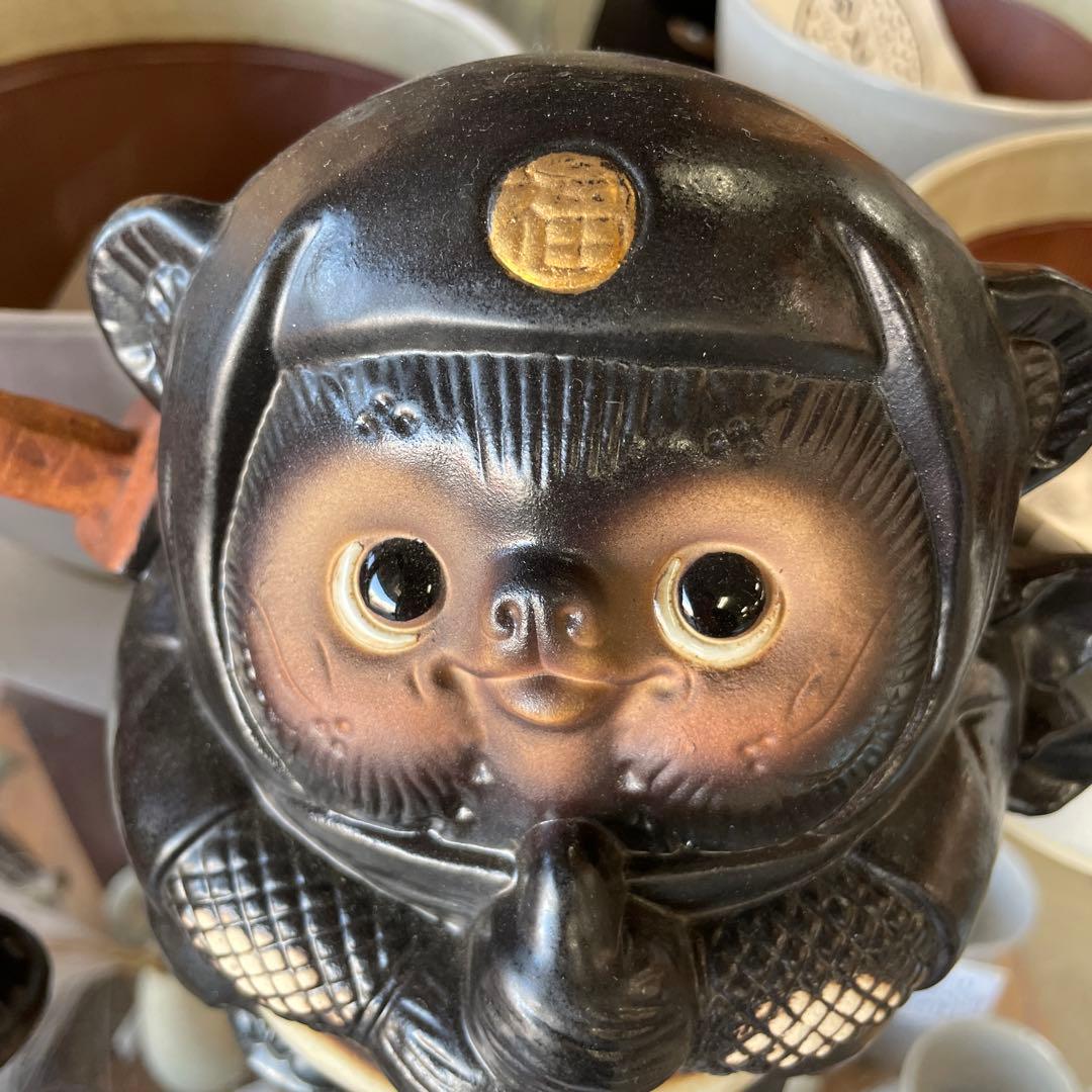 2023年製バリ溝 表情が可愛い！ 忍者狸 5号 表情が可愛い忍者