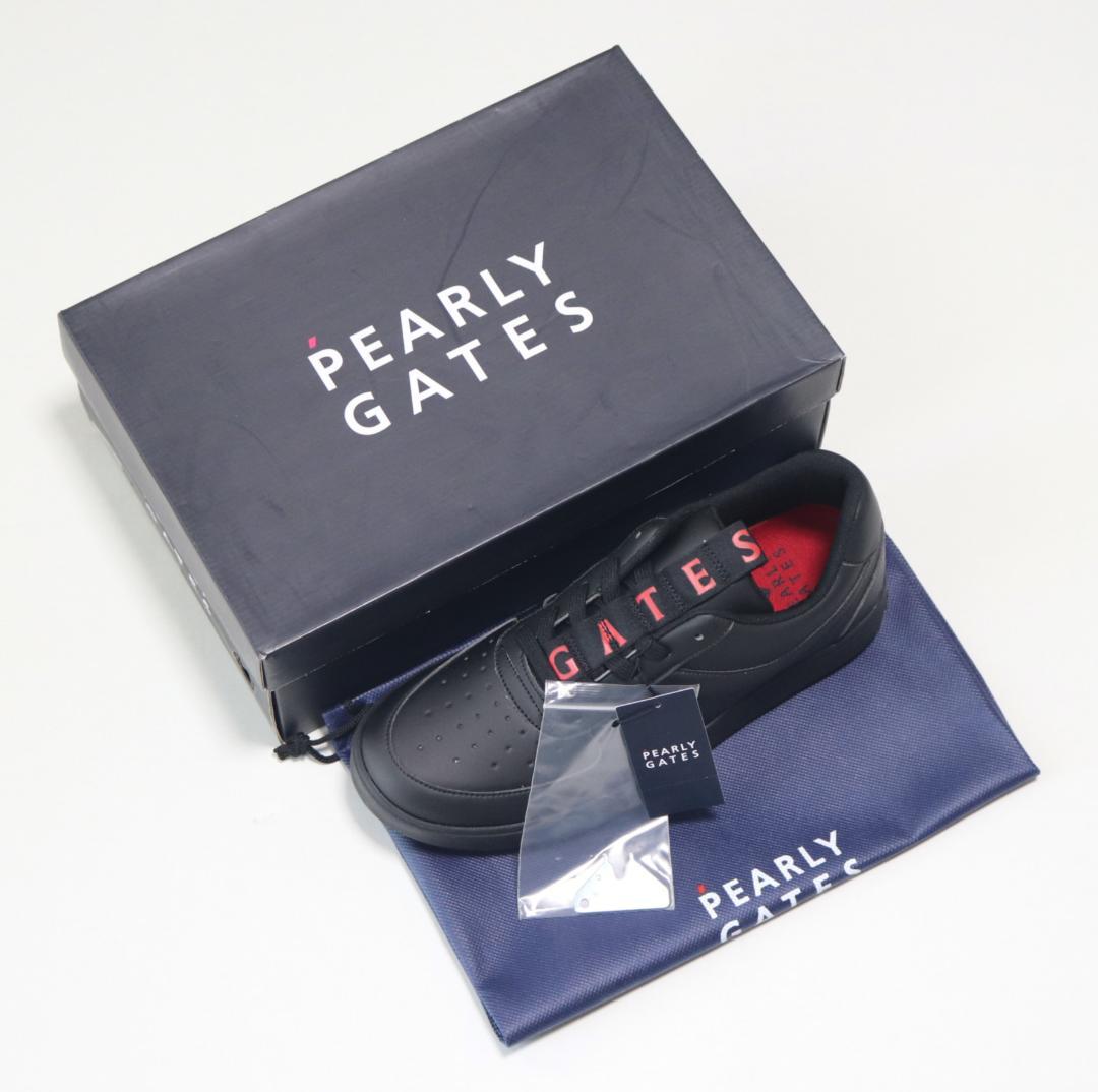 35,200円新品【パーリーゲイツ】メゾンロゴ ゴルフシューズ 25.5cm