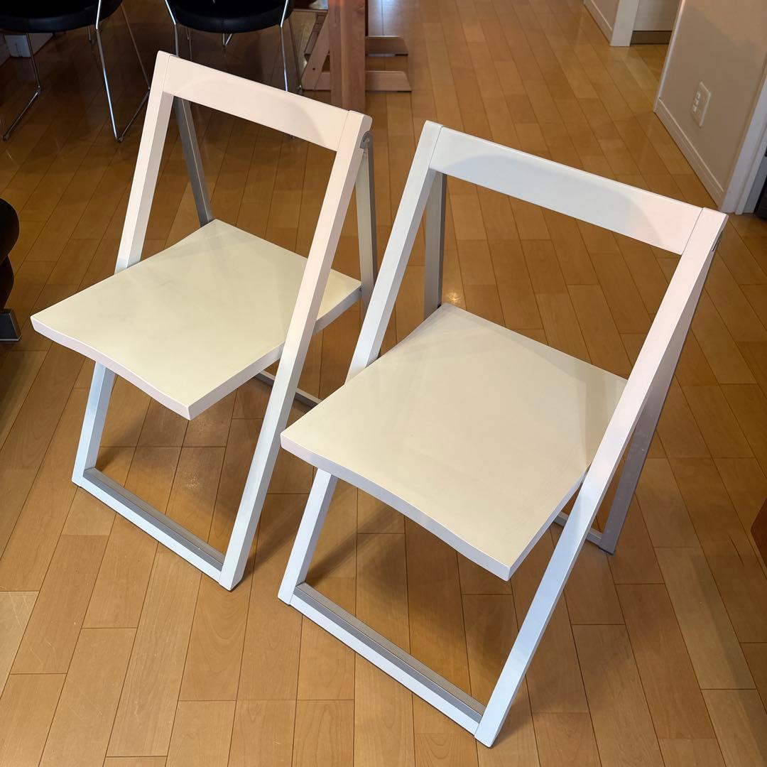 Calligaris カリガリス コヌビア折りたたみチェア2脚セット calligaris（カリガリス） 正規代理店 TUKA MID トゥカミッド CB2190 2