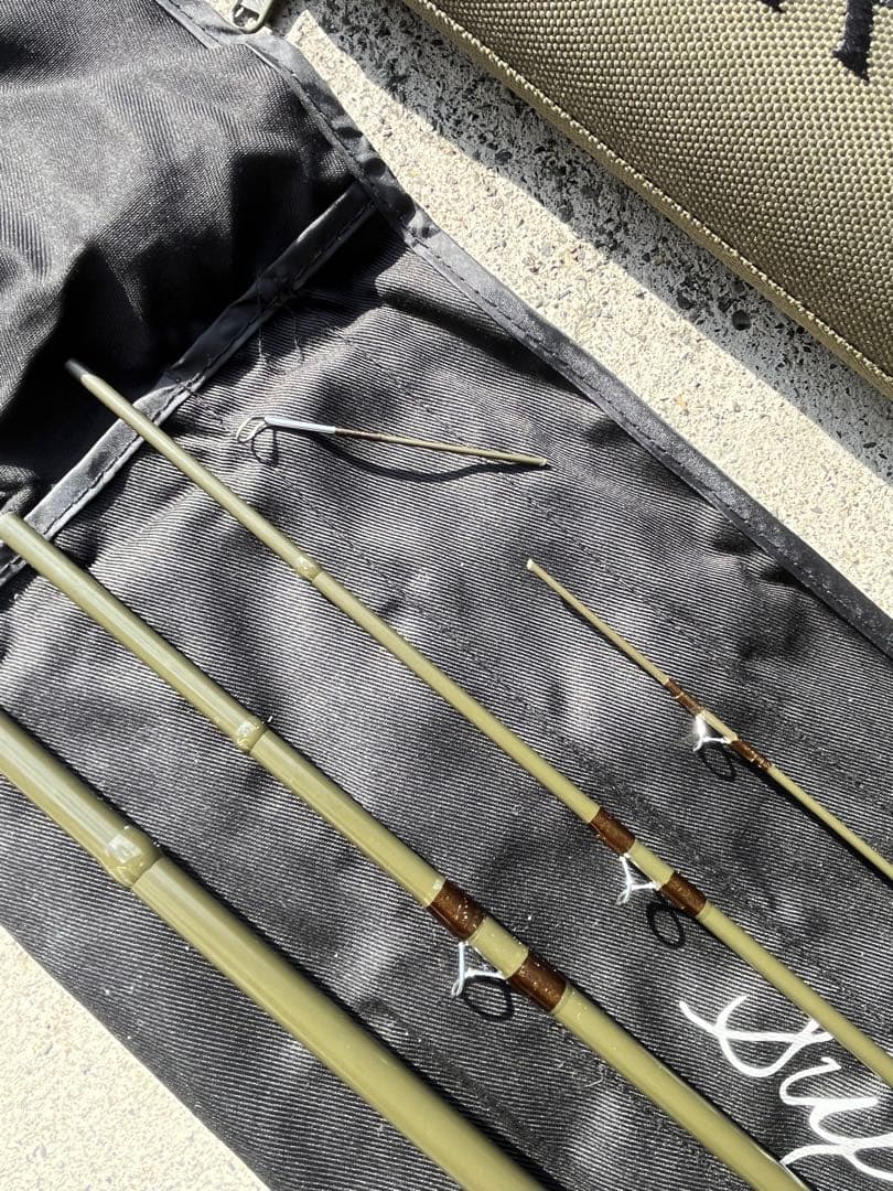 ジャンク ORVIS スーパーファイングラス ロッドケース付き - メルカリ