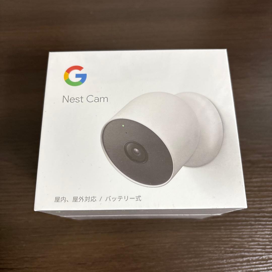 【新品未開封】Google Nest Cam 屋内・屋外対応　バッテリー式 Amazon.co.jp: Google Nest Cam 1080p モーションのみ (屋内、屋外対応
