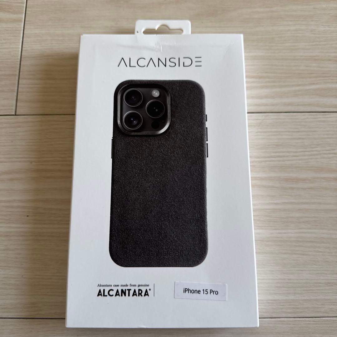 ALCANSIDE iPhone 15 Pro ケース ブラック - メルカリ