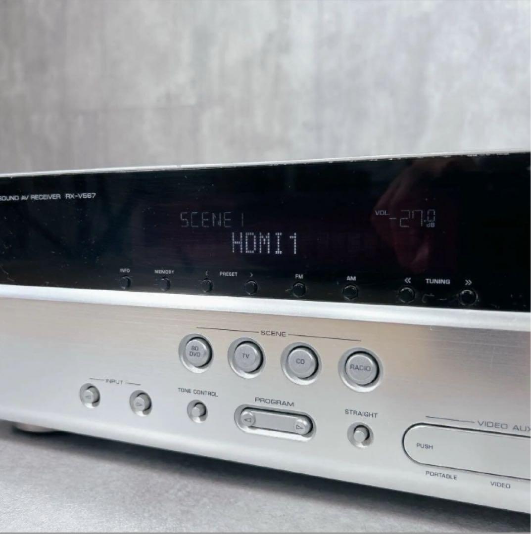 V105 ヤマハ AVレシーバー RX-V567 7.1ch 音響機器