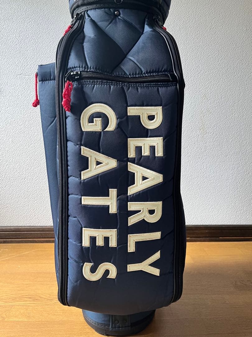 パーリーゲイツ キャディバック ネイビー - メルカリ