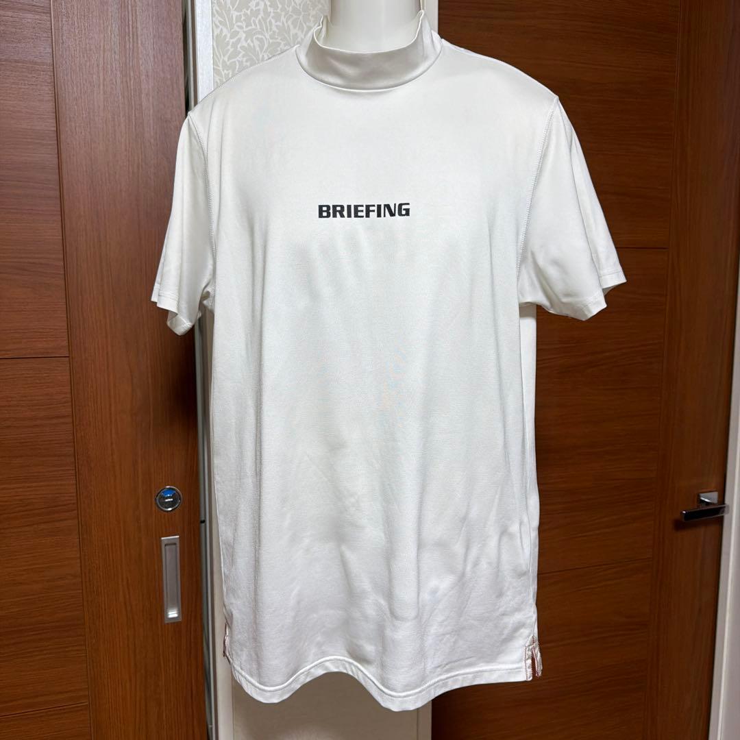 BRIEFING ホワイト シャツ Lサイズ BRIEFING GOLF（ブリーフィングゴルフ） 【ブリーフィング/BRIEFING