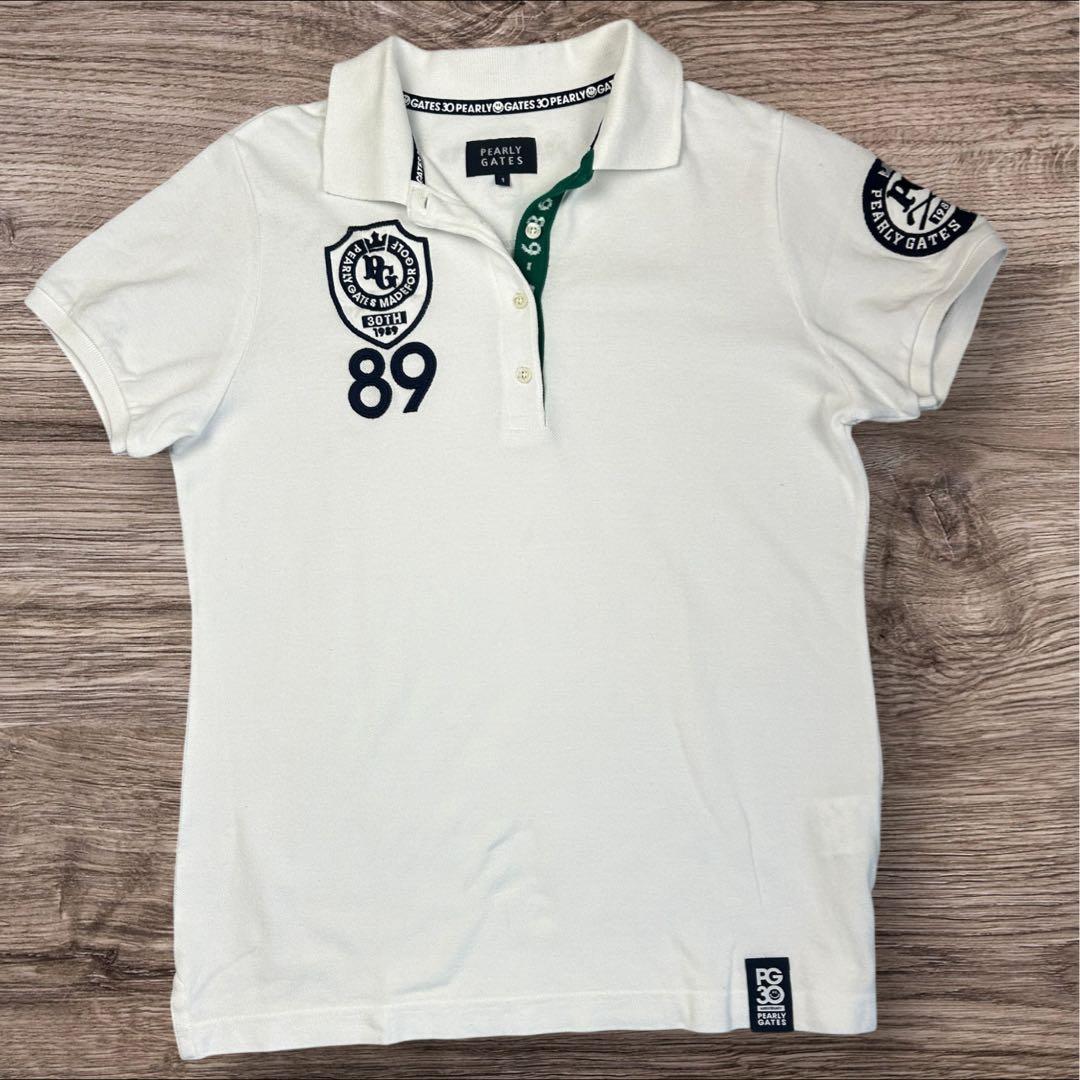 セットアップ】パーリーゲイツ 鹿の子ポロシャツ & チェック柄ミニ