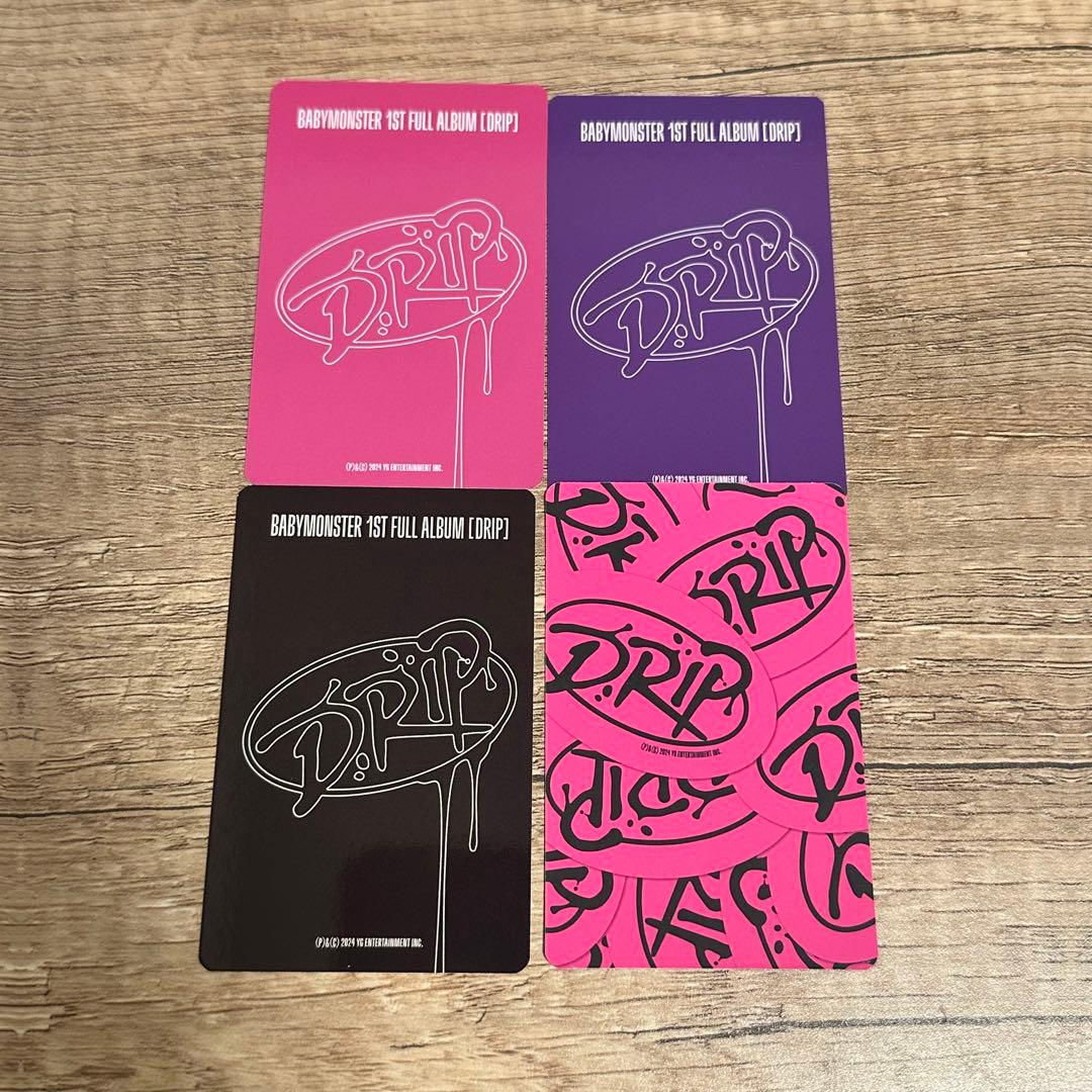 BABYMONSTER DRIP ポップアップ 韓国限定 トレカ ラミ - メルカリ