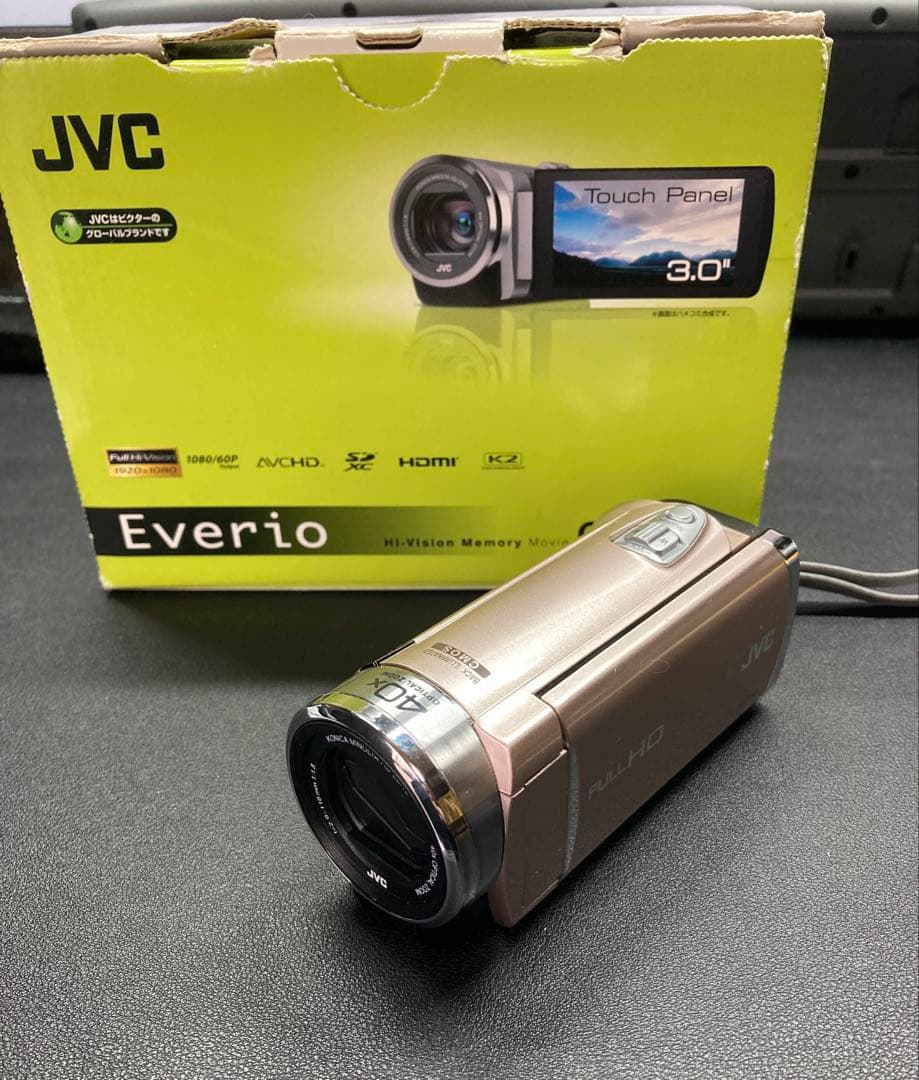 JVC Everio GZ-E180 ビデオカメラ　美品 2026年最新】GZ-E180の人気アイテム - メルカリ