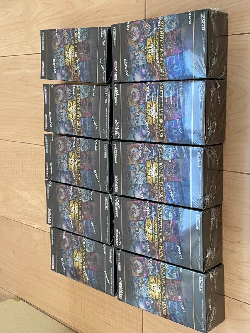 遊戯王 ヒストリーアーカイブコレクション 10BOX - メルカリ