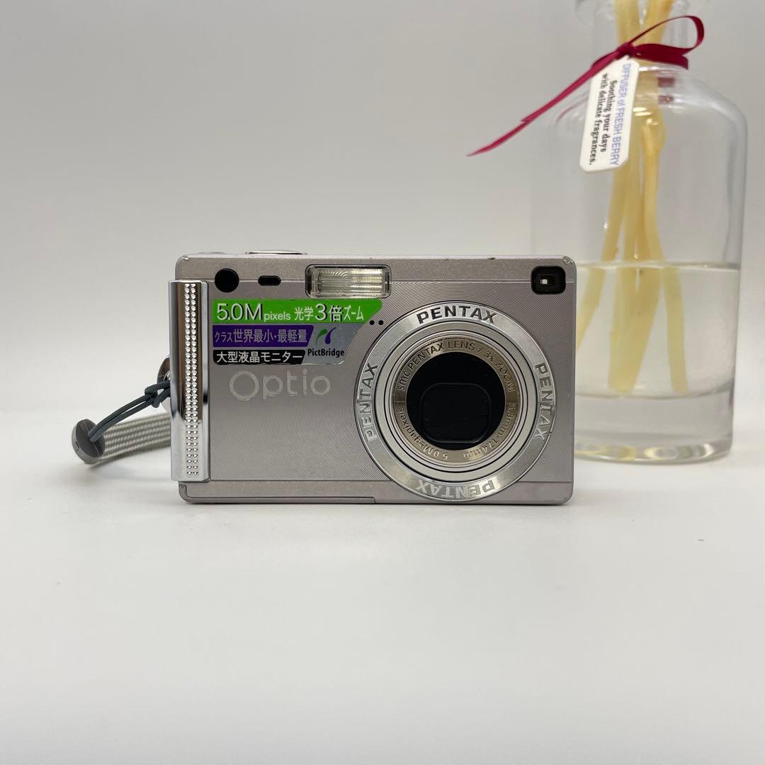 スマホ転送OK✨PENTAX Optio s5i✨動作確認済 可愛すぎるコンデジ 可愛いすぎるオールドコンデジ】PENTAX optio S5i ブルー - メルカリ