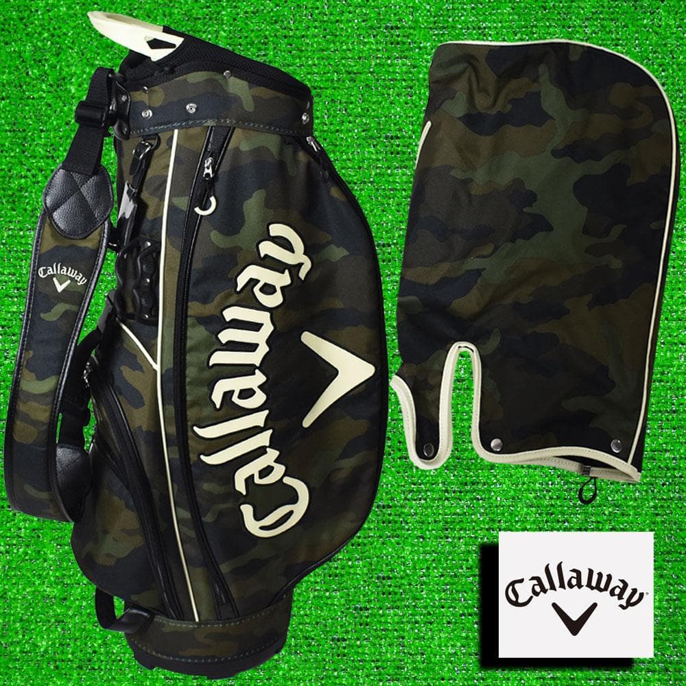 Callaway キャロウェイ ゴルフ 軽量キャディバッグ9型【カモ】美品