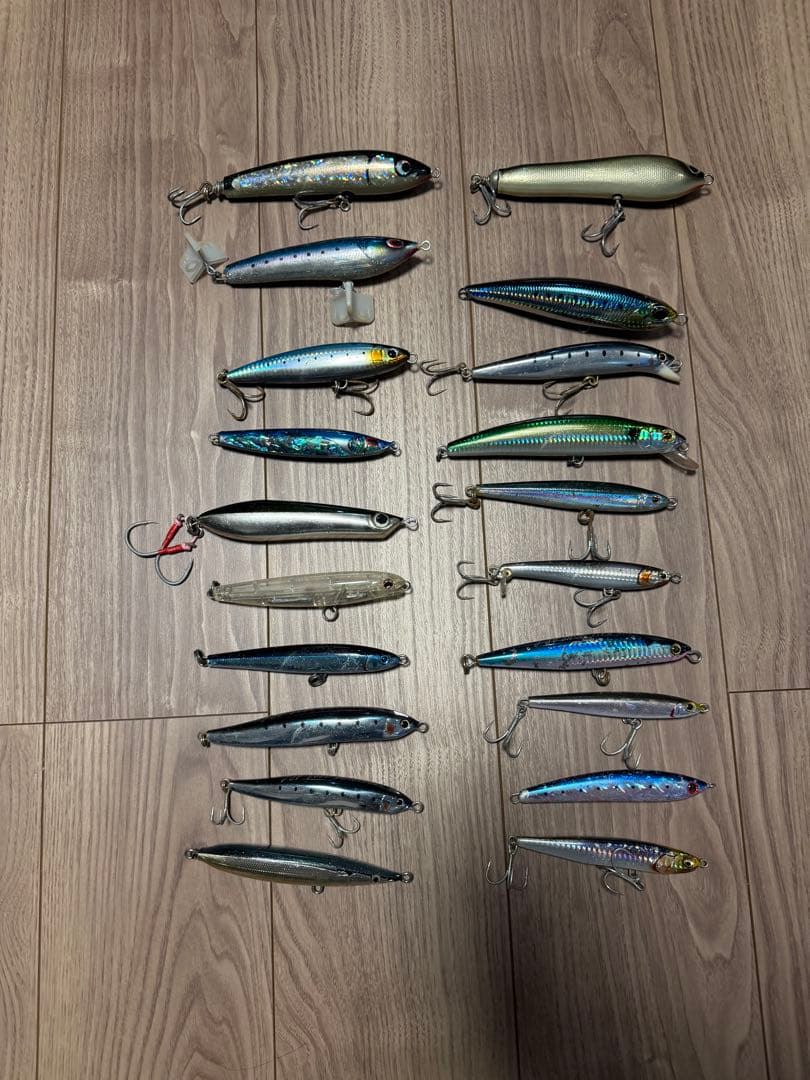 青物ルアー18個 カーペンター ブルーフィッシュ45-145 ロデオ145等