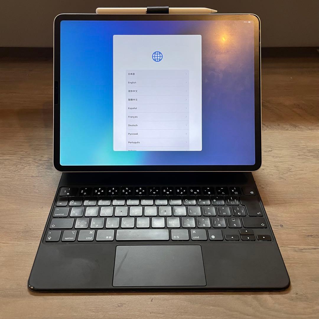 iPad pro 12.9inch 第４世代 256gb シルバー　初期化済み