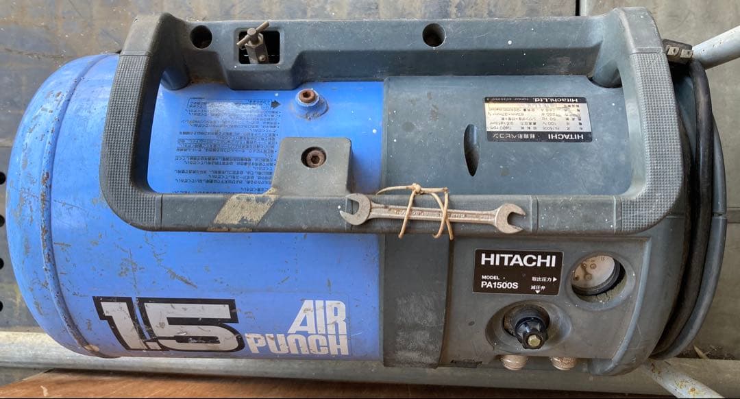 SALE】日立1.5 AIR PUNCH コンプレッサー ジャンク品 - メルカリ