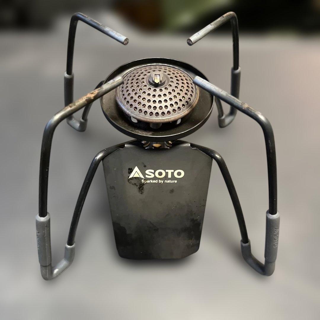SOTO レギュレーターストーブ(オンライン限定モノトーン)+専用アシスト