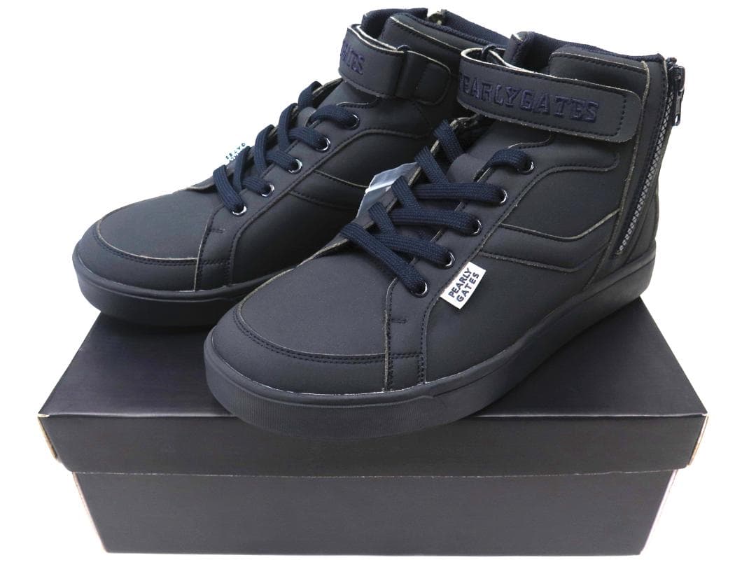 展示品●パーリーゲイツ●ミドルカット　ソフトスパイクゴルフシューズ　26.5cm