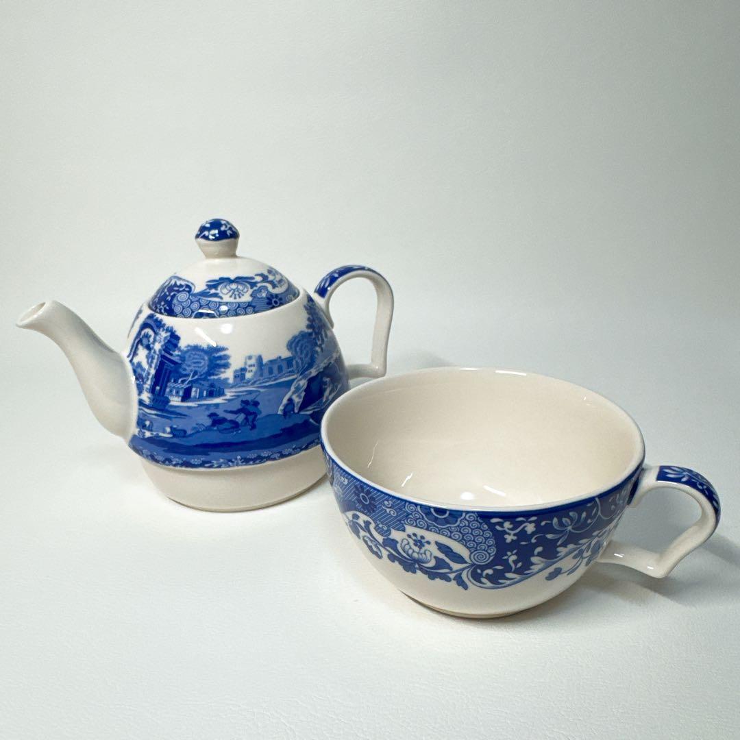 SPODE スポード ブルーイタリアン ティーフォーワン サーバーナイフ