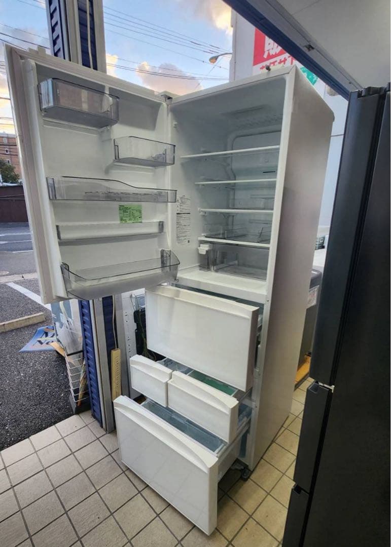 北九州市福岡市限定 東芝 5ドア冷蔵庫 2022年製 411L