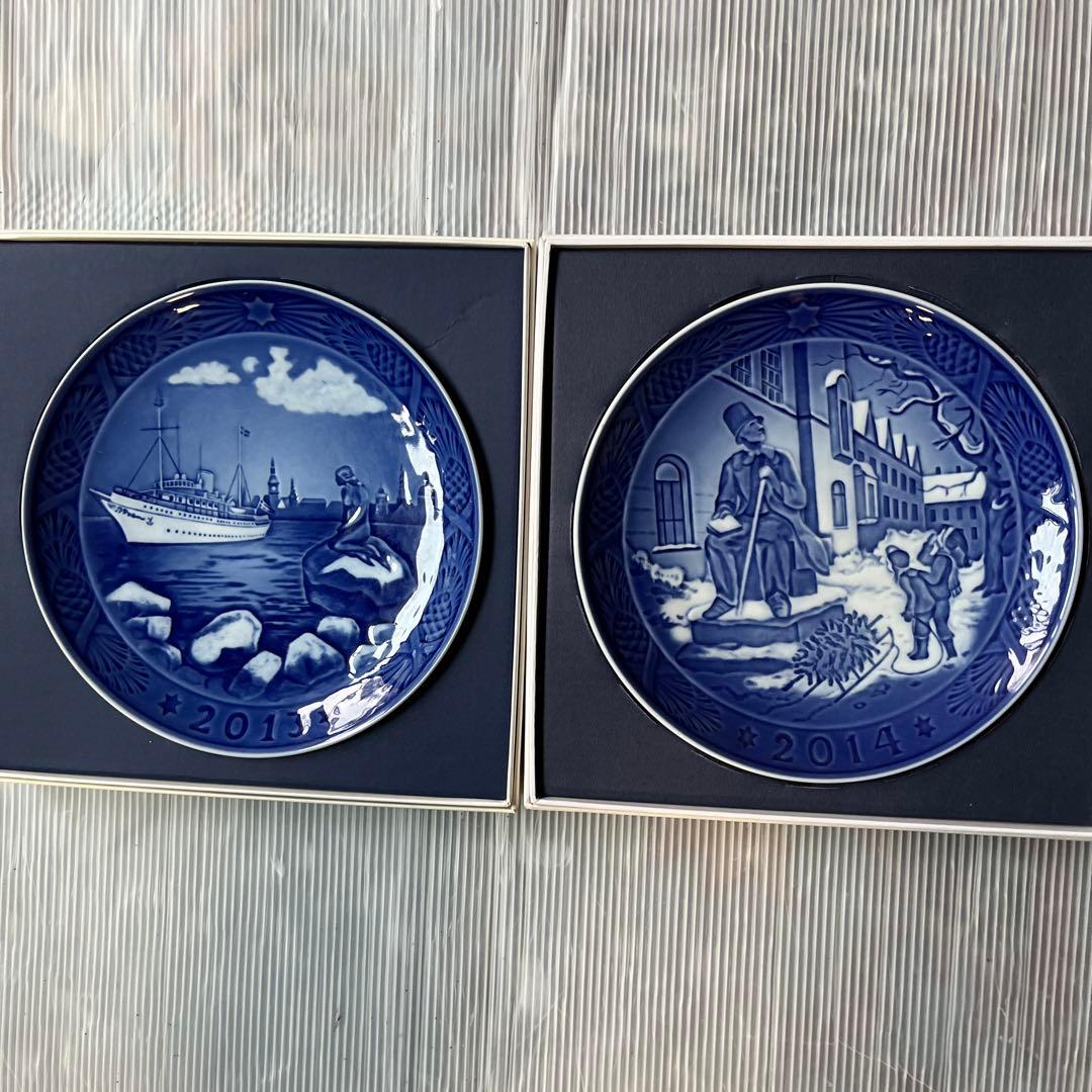 ロイヤルコペンハーゲンイヤープレートまとめ売り15枚 - メルカリ