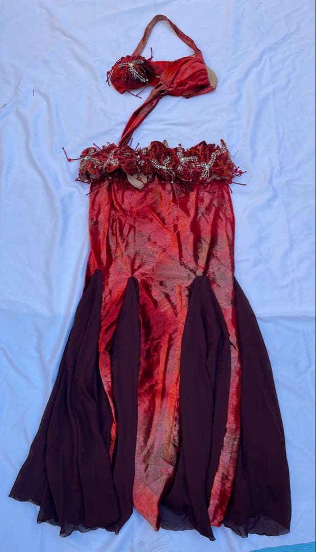 ブラジルベリーダンス セットアップ 赤紫 楽天市場】ベリーダンス 衣装セット レディース 社交ダンスウェア 練習