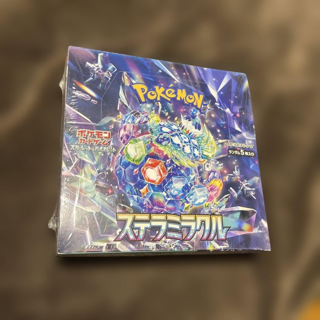 ポケモンカードゲーム ステラミラクル 30パック入りシュリンク付き未開封 Pokemon（ポケモン） ステラミラクル BOX ポケカ 新品未開封シュリンク