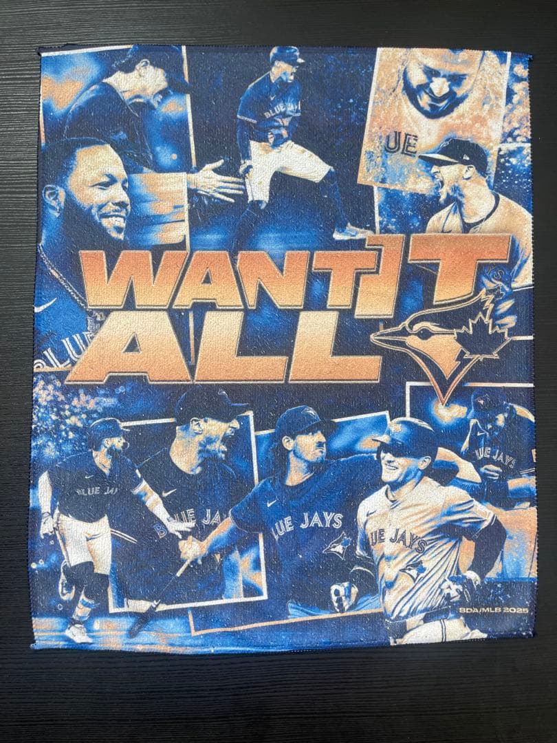 ブルージェイズ 応援タオル WANT IT ALL 2025 - メルカリ