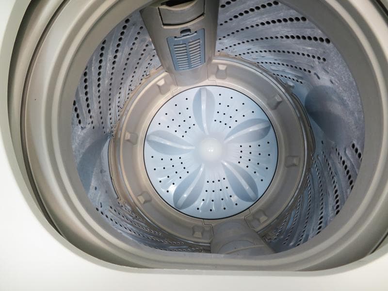 全自動洗濯機 5.5kg 2023年製 HW-55E2W 風乾燥機能 JS04