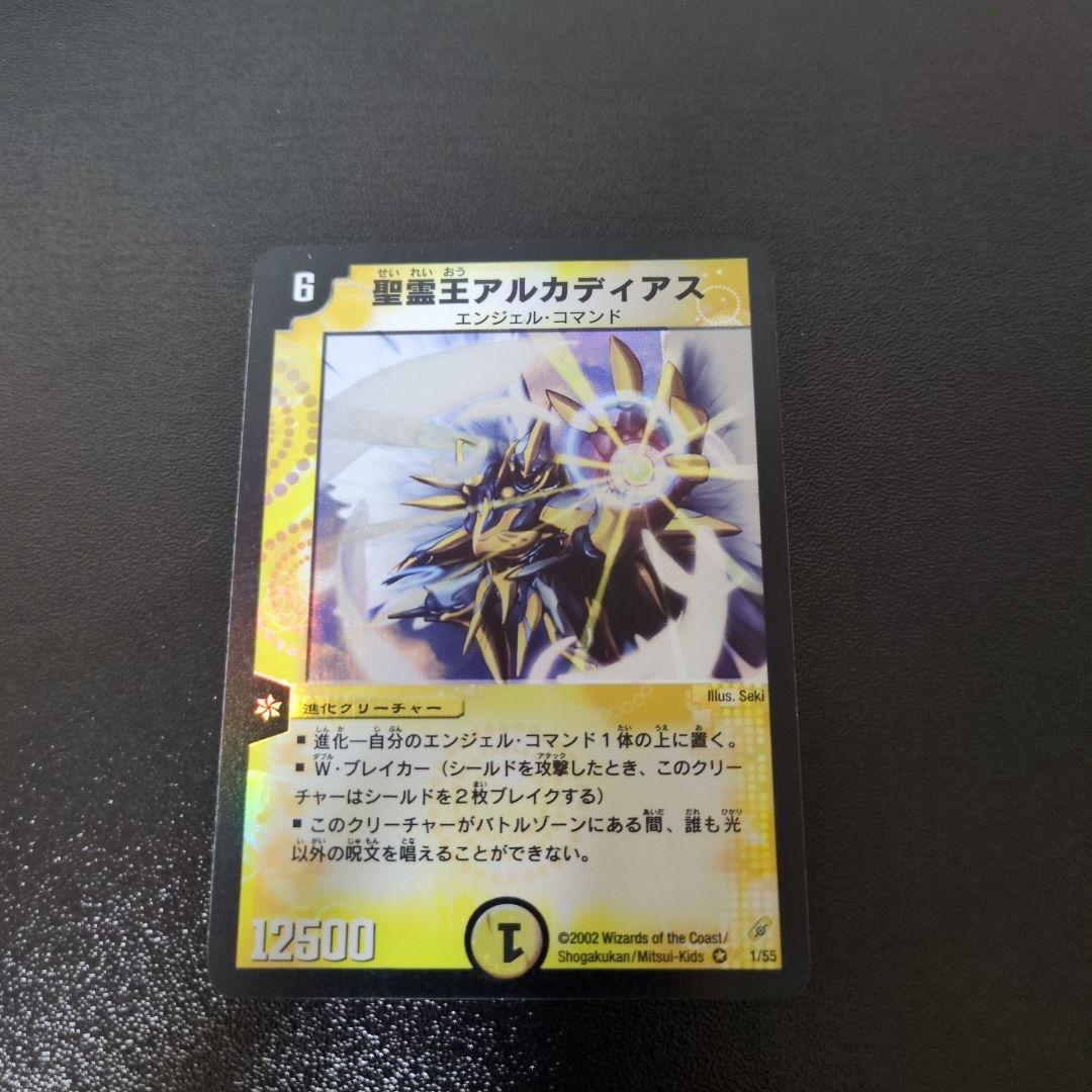 【初期】デュエルマスターズ　精霊王アルカディアス 聖霊王アルカディアス 初期版 1枚の通販 mayo（1889969754） | magi