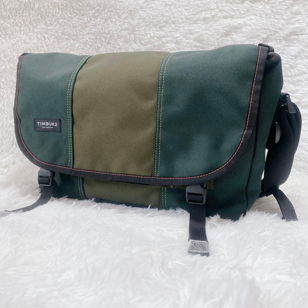 ✨美品✨ TIMBUK2 メッセンジャーバック CORDURA グリーン S - メルカリ