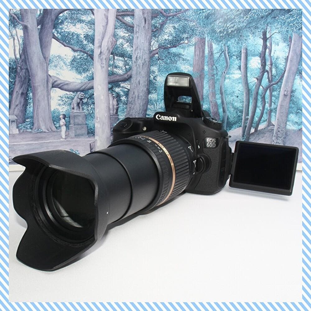 ☆Canon EOS 60D スマホ転送・手振れ補正万能レンズセット☆ - メルカリ