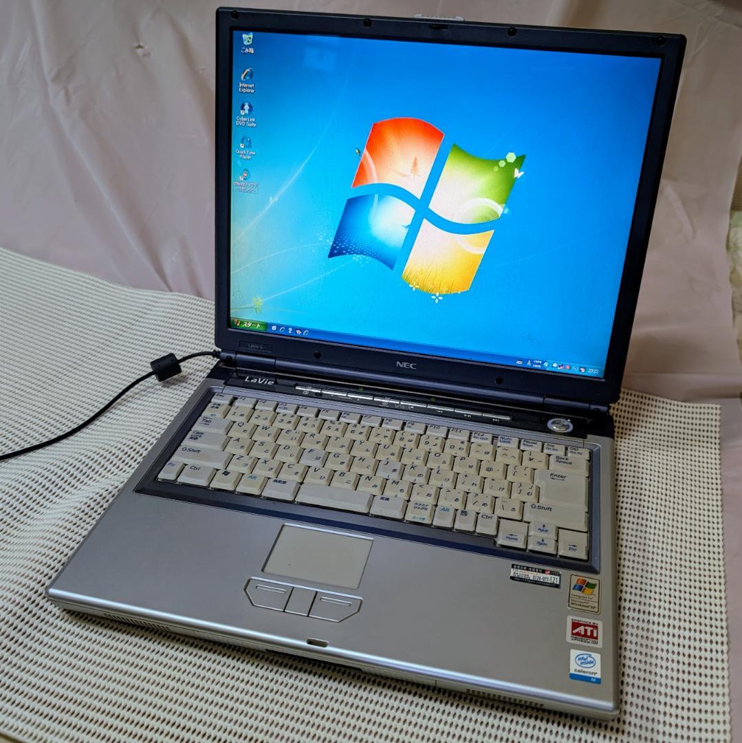 NEC LaVie G タイプL PC-LG13MMRJM Windows XP 8mm ビデオ デジタル化