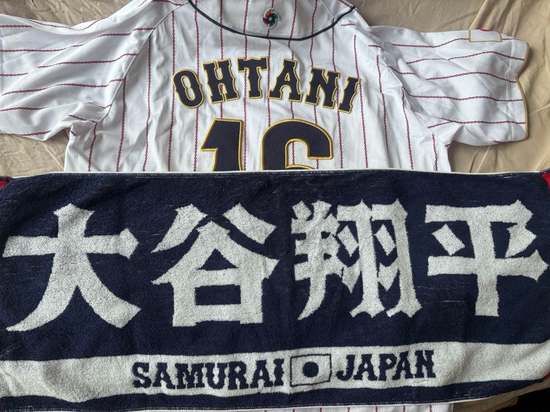 WBC 大谷翔平ユニフォーム、タオルセット - メルカリ