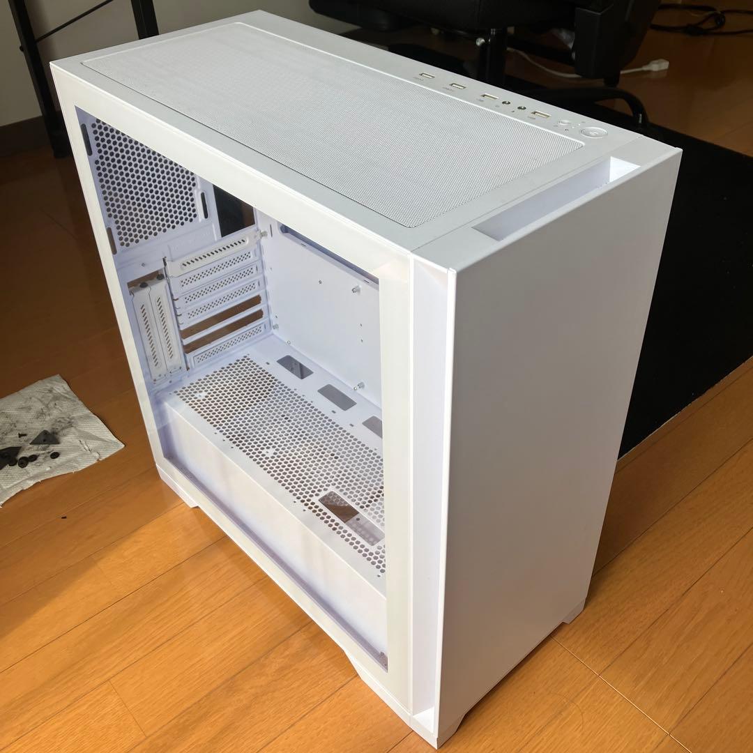 オウルテック デスクトップpcケース 白 ATX、Micro-ATX対応 - メルカリ