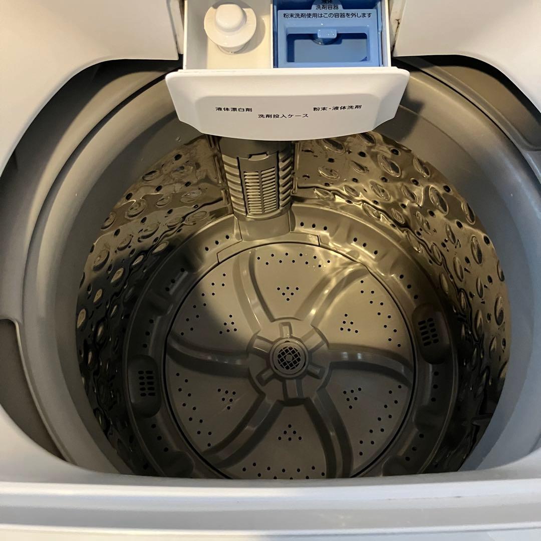 縦型洗濯機 アイリスオーヤマ IAW-T604E 6.0kg ホワイト 本体