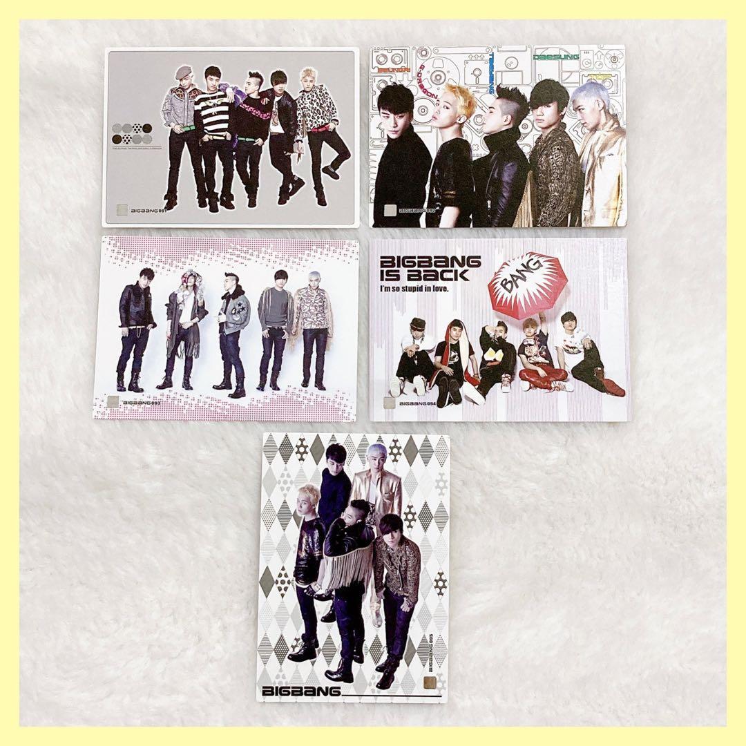 BIGBANG☆コレクションカード ノーマル 5枚 コンプ - メルカリ