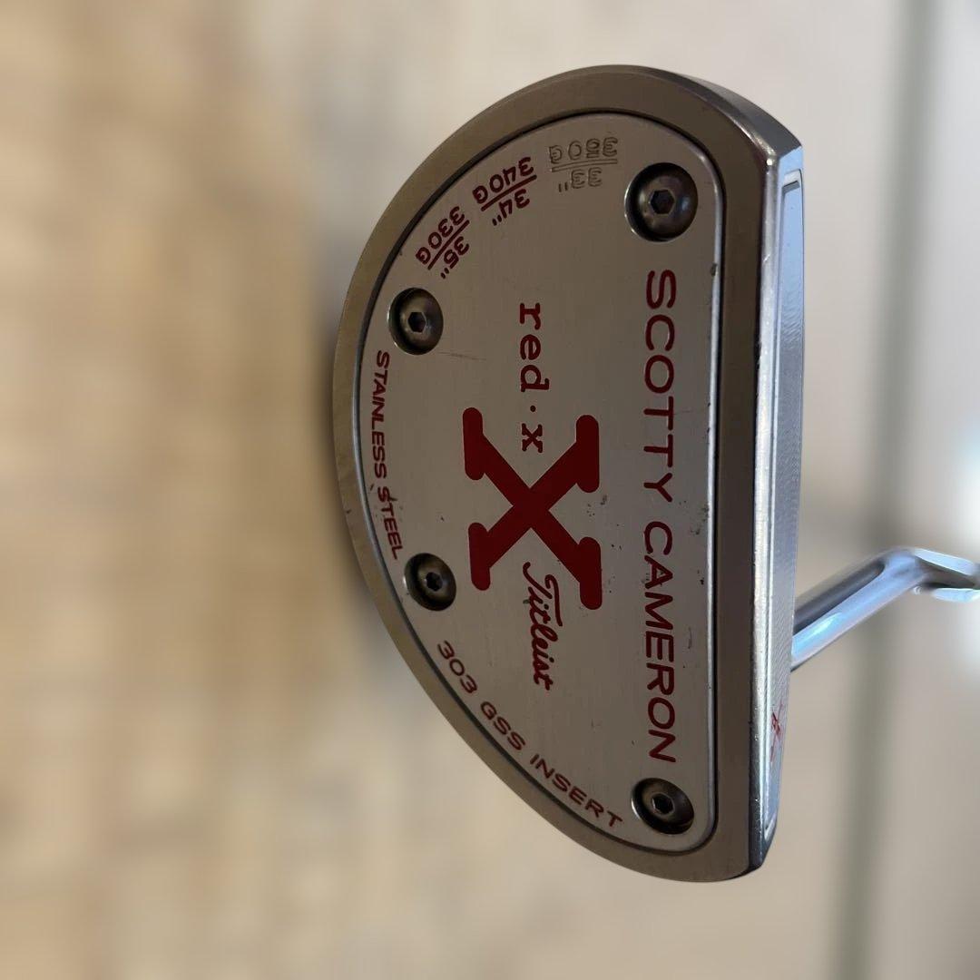 SCOTTY CAMERON red x パター GSSインサート - メルカリ