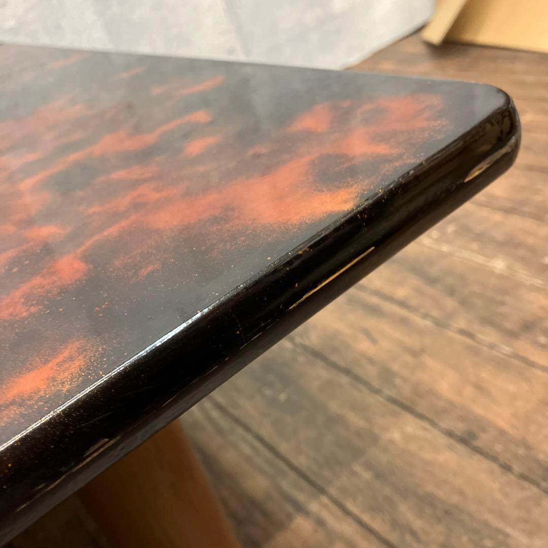 昭和レトロ 津軽塗 漆塗り 長方形 座卓 センターテーブル ローテブル