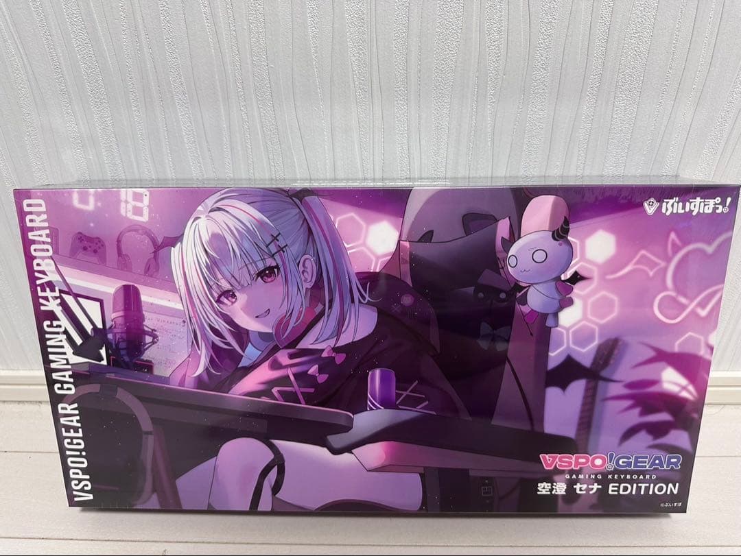 ぶいすぽ VSPO! GEAR ゲーミングキーボード 空澄セナEdition ぶいすぽっ！初の公式ブランド「VSPO! GEAR」から、本格的なゲーミング