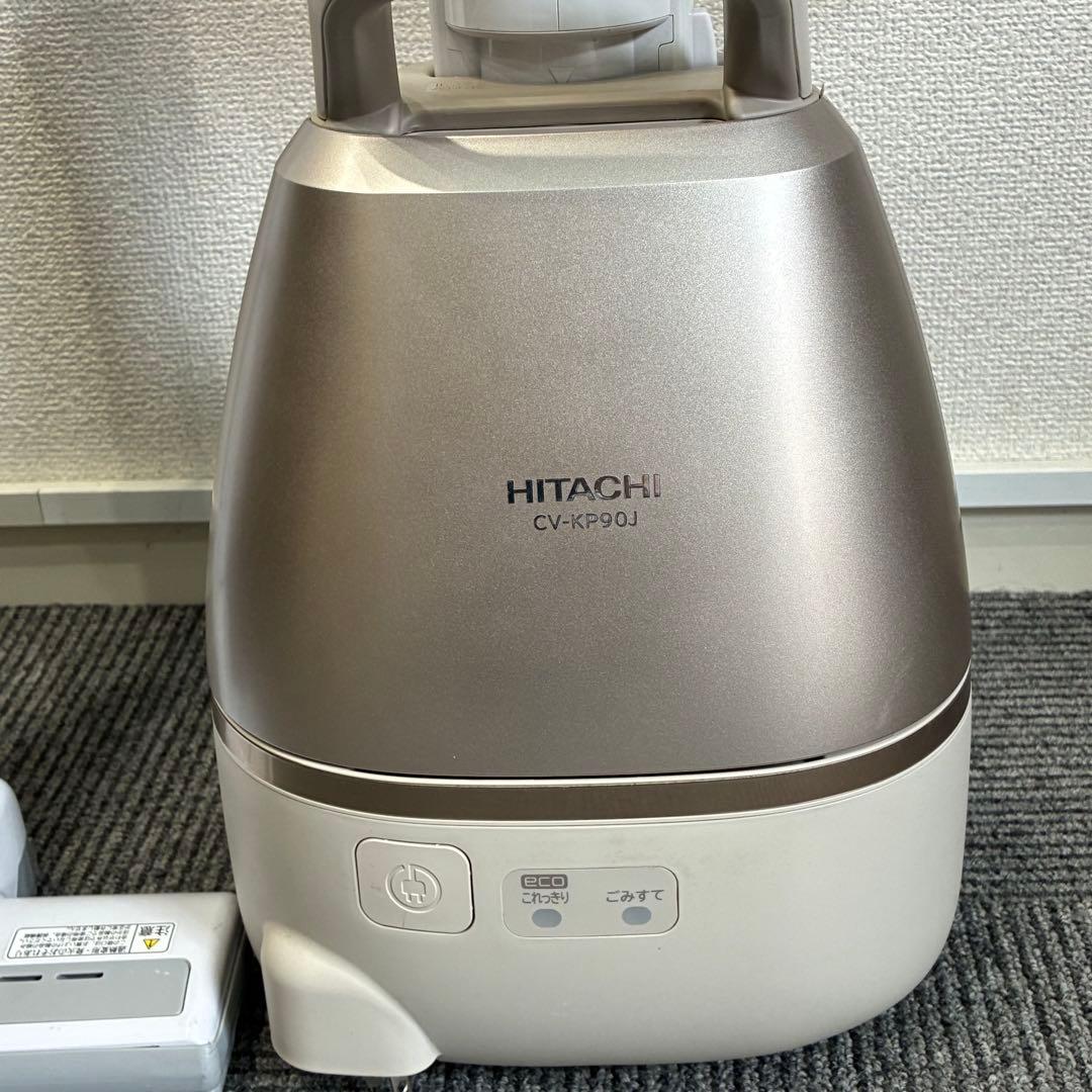 美品 日立 掃除機 CV-KP90K 2023年製 紙パック式 ライトゴールド