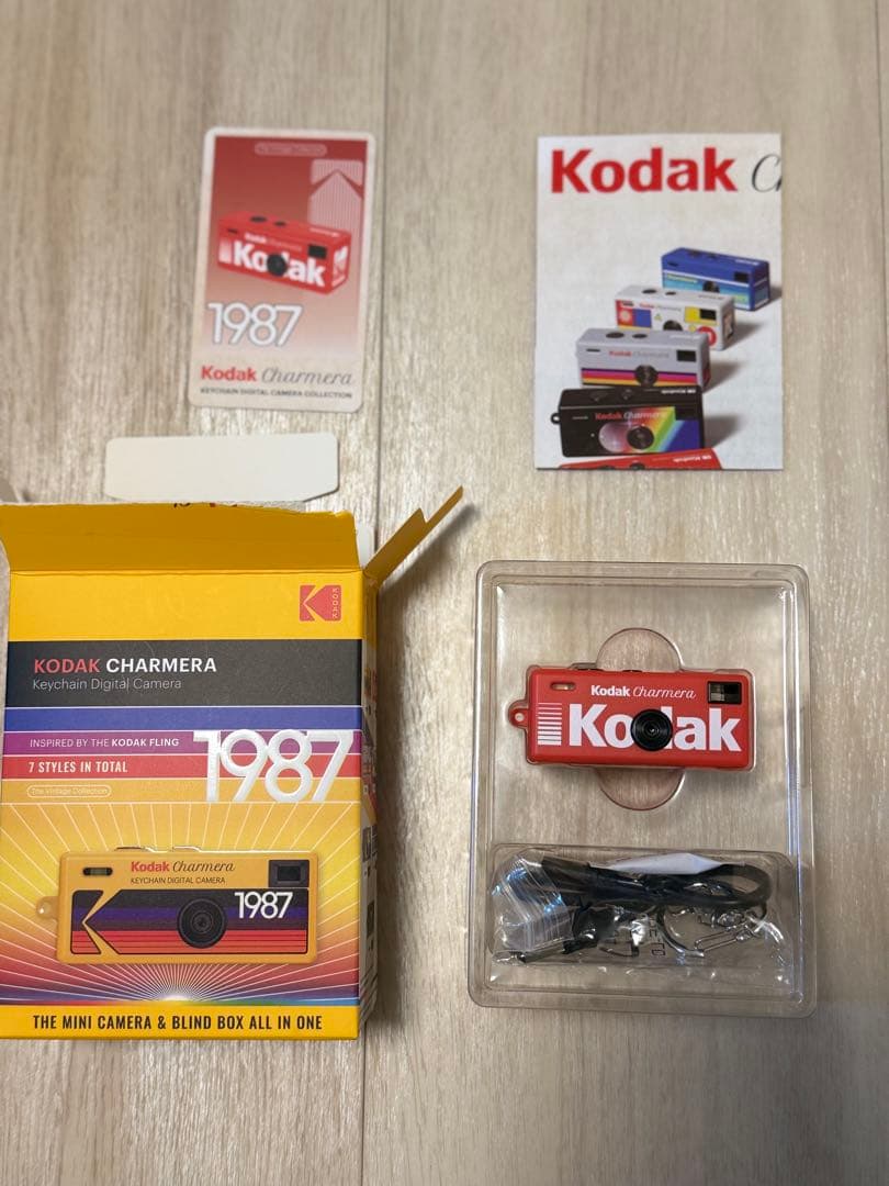 【即完売、希少】新品未使用Kodak Charmera トイカメラ　チャーメラ KODAK CHARMERA】海外で即完売した人気トイカメラを、写真家が本気で