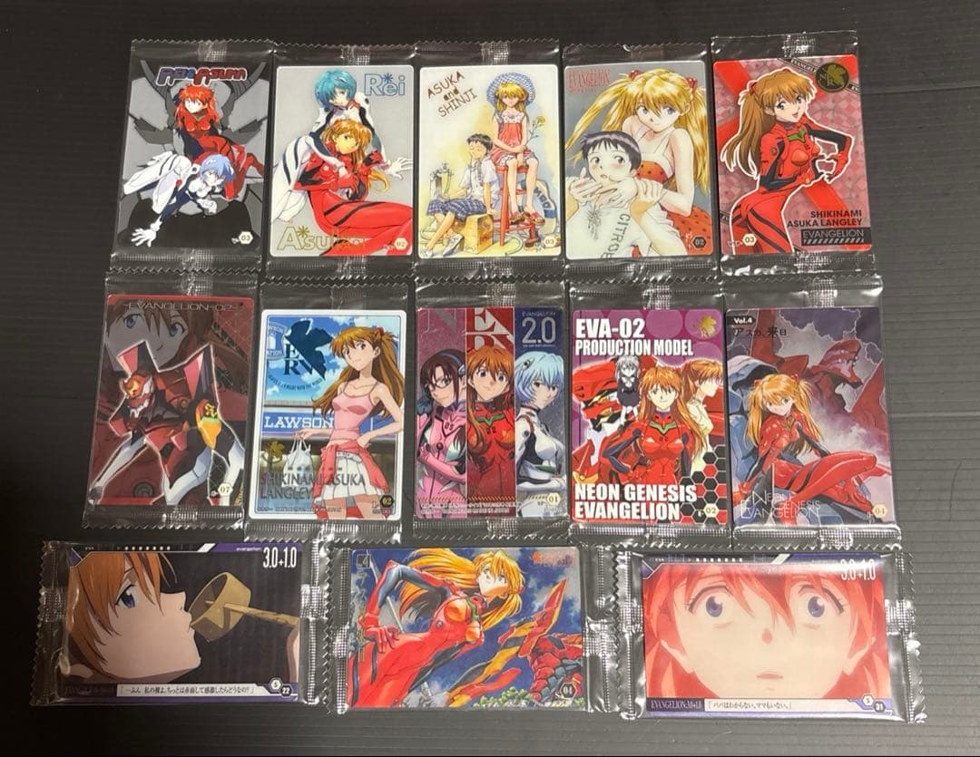 エヴァンゲリオンウエハースカード 合計13枚 未開封 - メルカリ