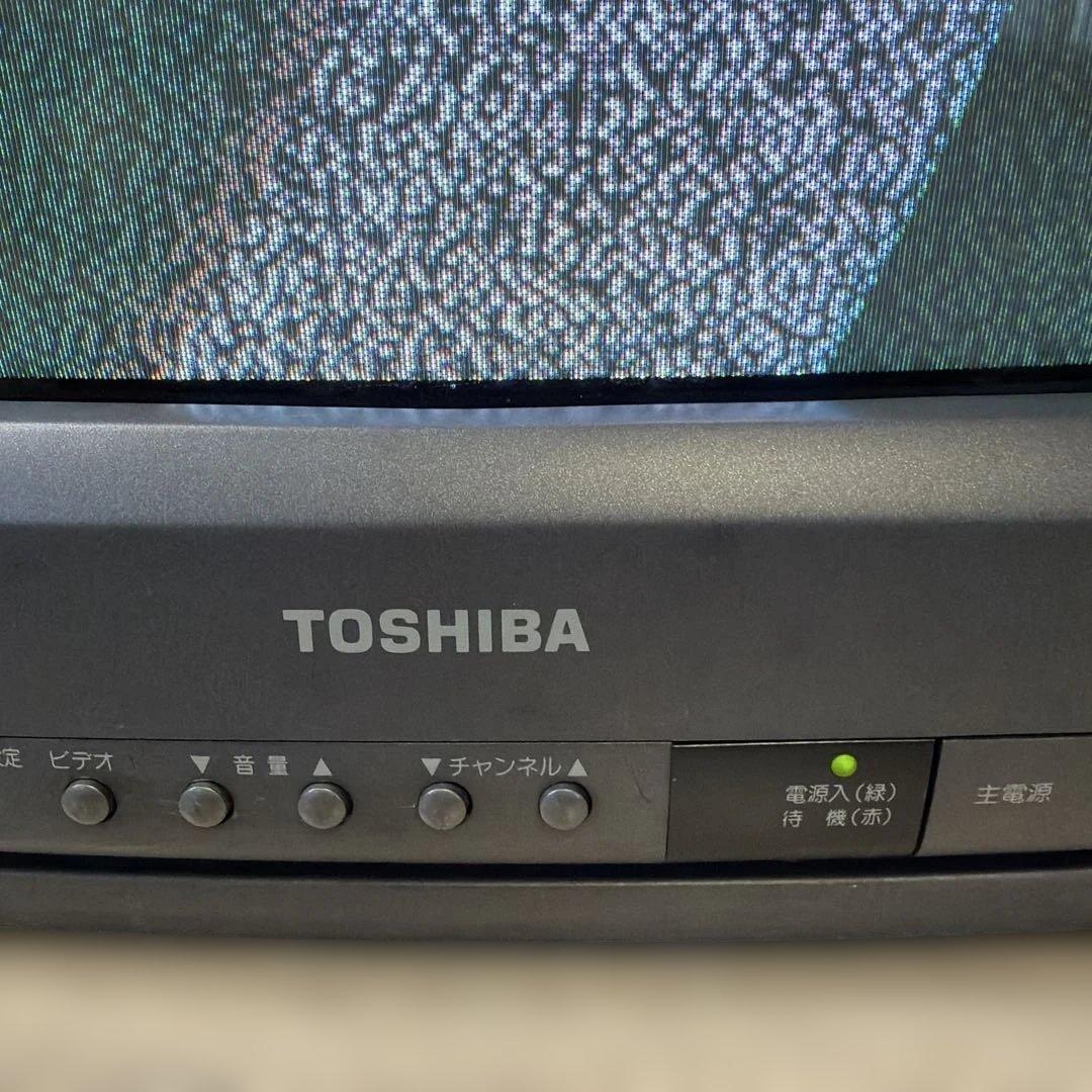 TOSHIBA 14R7 ブラウン管テレビ 14インチ - メルカリ