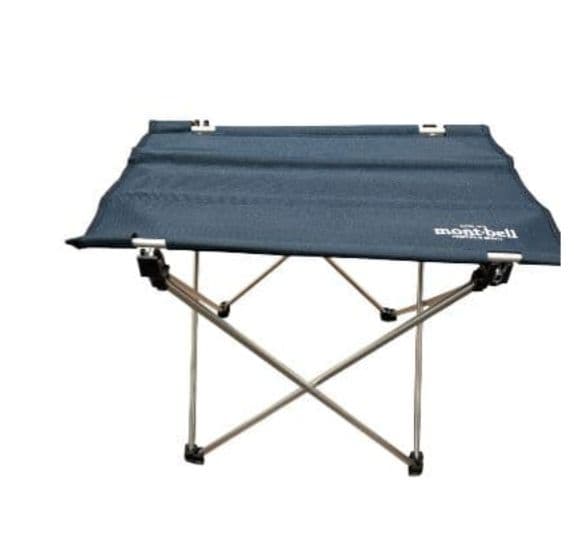 専用 mont-bell 折りたたみアウトドアテーブル ネイビー - メルカリ